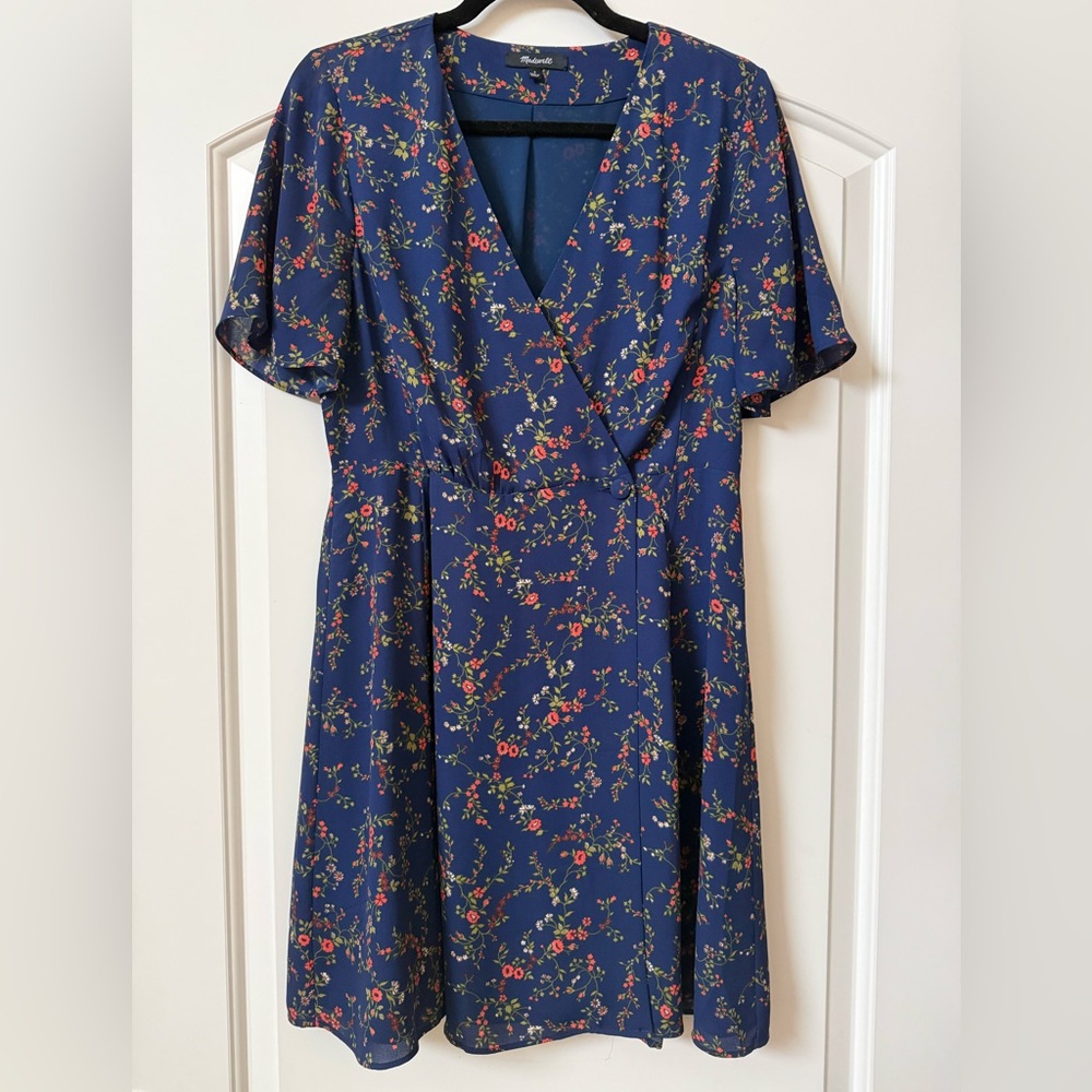 Madewell Amaranth Wrap Dress